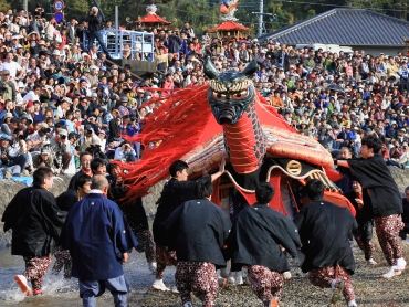 妙見祭の様子